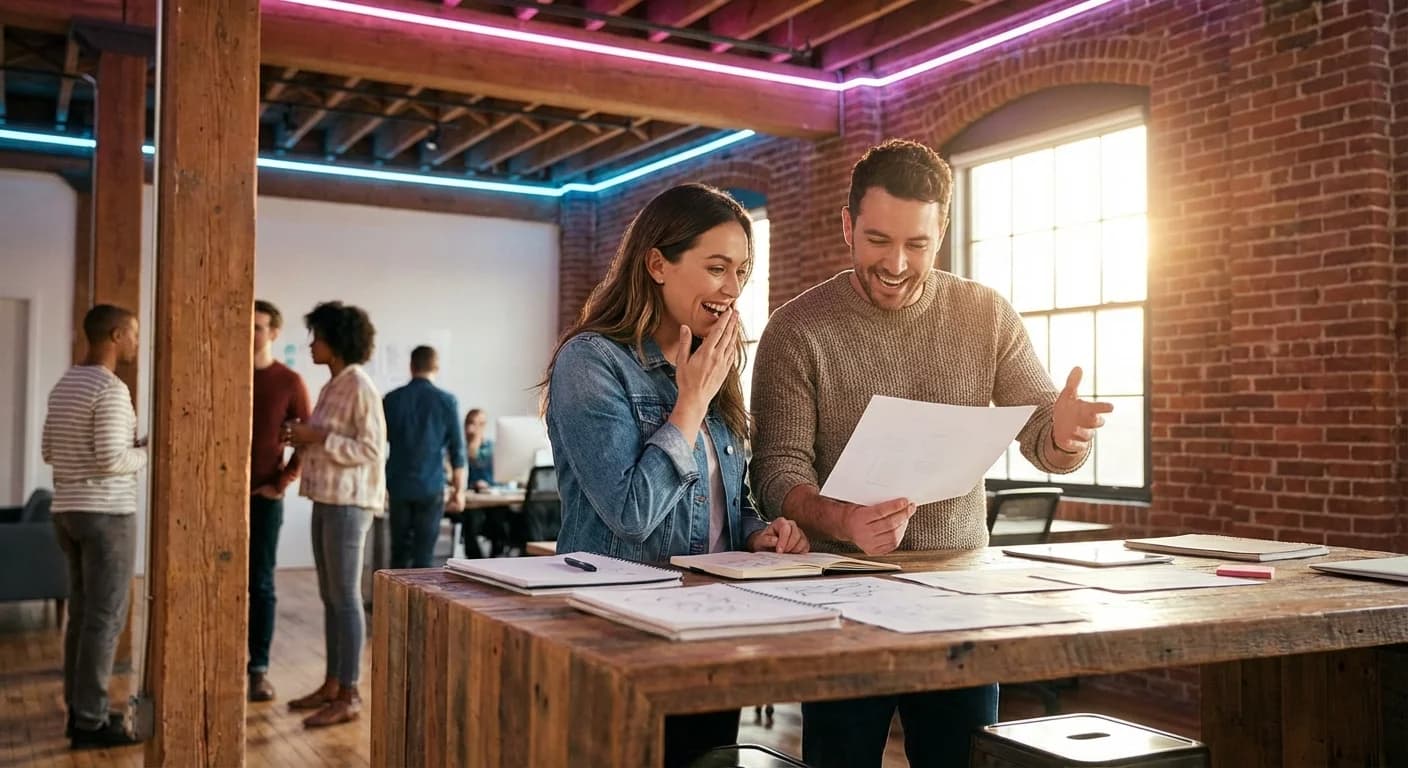 Coworkers collaborating on finding RSS feeds and sitemaps