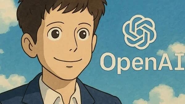 AI-generated Ghibli-style artwork showing the evolution of image generation capabilities